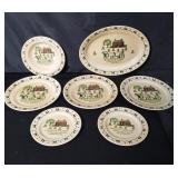 Metlox Poppy Trail Homestead Provincial dinnerware