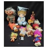 Group of vintage dolls