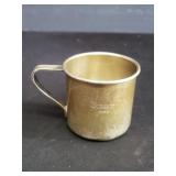 Vintage Alvin sterling silver baby cup