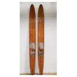 J.C. Higgins wood skis