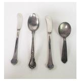 Group of sterling silver flatware