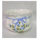 Italian ceramic flower pot