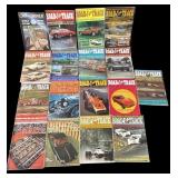 Lot of 17 vintage Road & Track magazines