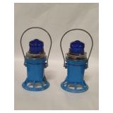 Pair of starlite flashing blue steady burn