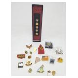 Group of assorted vintage pins