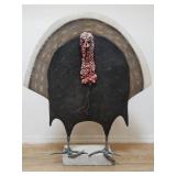 Todd J. Wagner dated 1991 fiberglass turkey