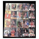 Lot of Michael Jordan basketball cards