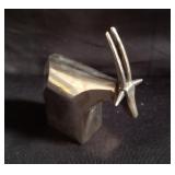 Dansk Antelope silver plate paper weight