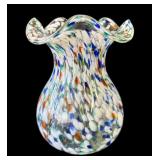 Vintage Murano style art glass vase