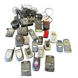 Lot of phones & camera