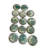 Lot of vintage Sasha Brastoff ceramic plates