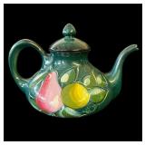 Sasha Brastoff hand painted ceramic teapot