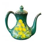 Sasha Brastoff hand painted ceramic teapot