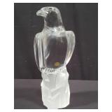 German Bleikristall crystal eagle figurine
