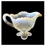 Vintage Mosser opalescent glass creamer