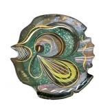 Sasha Brastoff hand painted ceramic plate