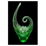 Vintage Murano style glass ashtray