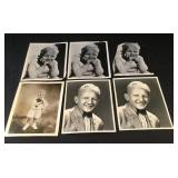 Collection of actor Billy Barty signed photos