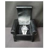 NFL Baltimore Ravens quartz wristwatch with case