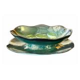 Vintage Sasha Brastoff hand painted ceramic dish