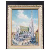 Signed Stopper oil painting on canvas