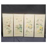 Bundle of Japanese hand painted on fabric