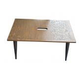 Vintage wood side table