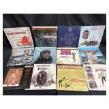 Lot of 16 vintage LPs
