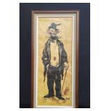 Burdot clown print
