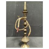 Indian brass hookah