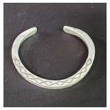 Sterling silver hand made  Navajo bracelet