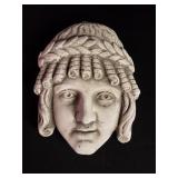 Vintage cement wall mask