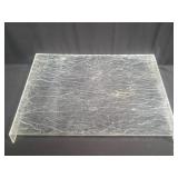 Mid century acrylic tray