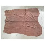 Brown leather hide
