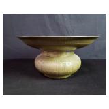Antique Persian brass basin