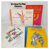 Collection of music books