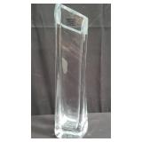 Signed Kosta Boda crystal vase