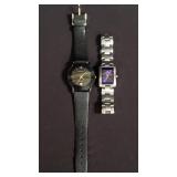 Pair of Movado Quartz wristwatch