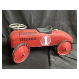 Vintage red race car