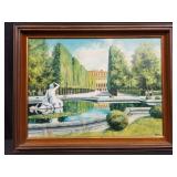 Signed Stopper oil painting on canvas