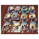 13 vintage Star Trek Playmates action figures