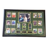 Framed Tiger Woods cards & photos