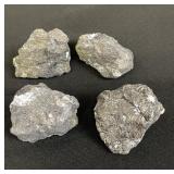 Group of galena stones