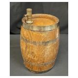 Vintage wood barrel keg