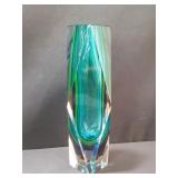 Studio art glass vase