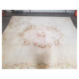 Vintage handmade oriental rug