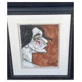 Nancy Rosen signed figurative painting