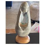 Cloud Eagle Ernest Mirabel alabaster sculpture