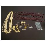 Group of costume jewlery