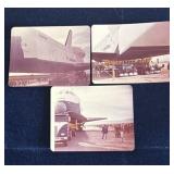 3 vintage 1977 NASA  Space Shuttle  photographs